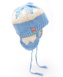 Blue Egg Hat with Ties