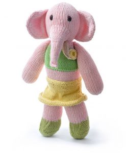 Elephant in Yellow Skirt