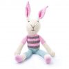 Rabbit in Pink Stripe Top