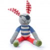 Organic Cotton Pirate Rabbit Soft Toy