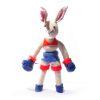 Rabbit Soft Toy in Kickboxer Outfit