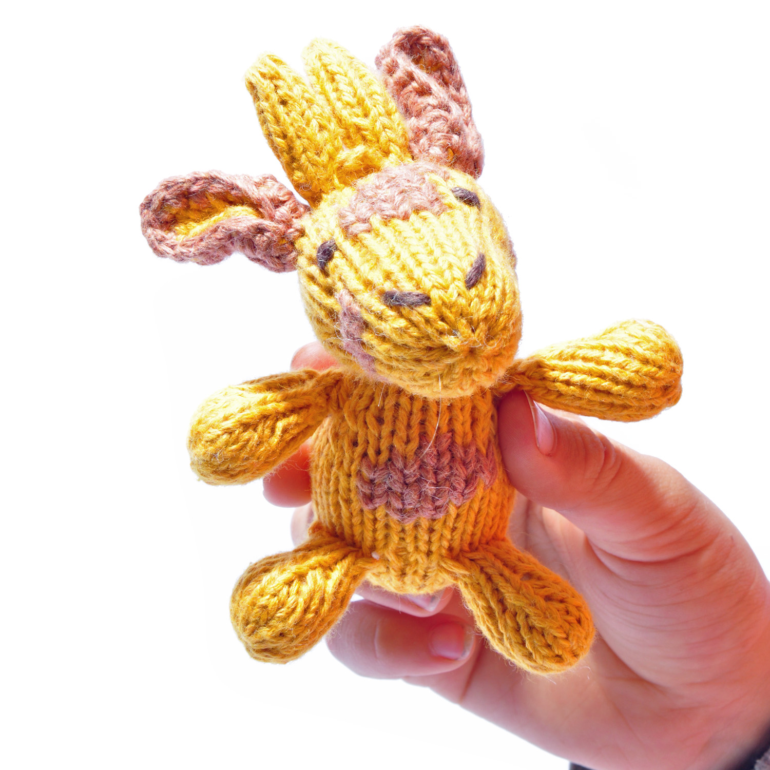 Giraffe Baby Soft Toy in Organic Cotton ChunkiChilli