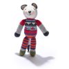Wolf Soft Toy in Stripy Trousers