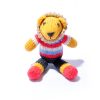 Organic Cotton Lion Toddler Soft Toy by ChunkiChilli