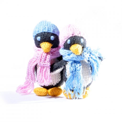 Set of Two Toddler Penguin Soft Toys