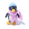 Penguin Toddler Soft Toy in Blue Beanie