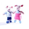 Set of Two Pig Toddler Soft Toys