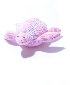 Organic Cotton Turtle Pink by ChunkiChilli