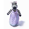 Zebra in Purple Dress by ChunkiChilli