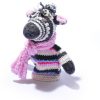 Organic Cotton Zebra Finger Puppet by ChunkiChilli