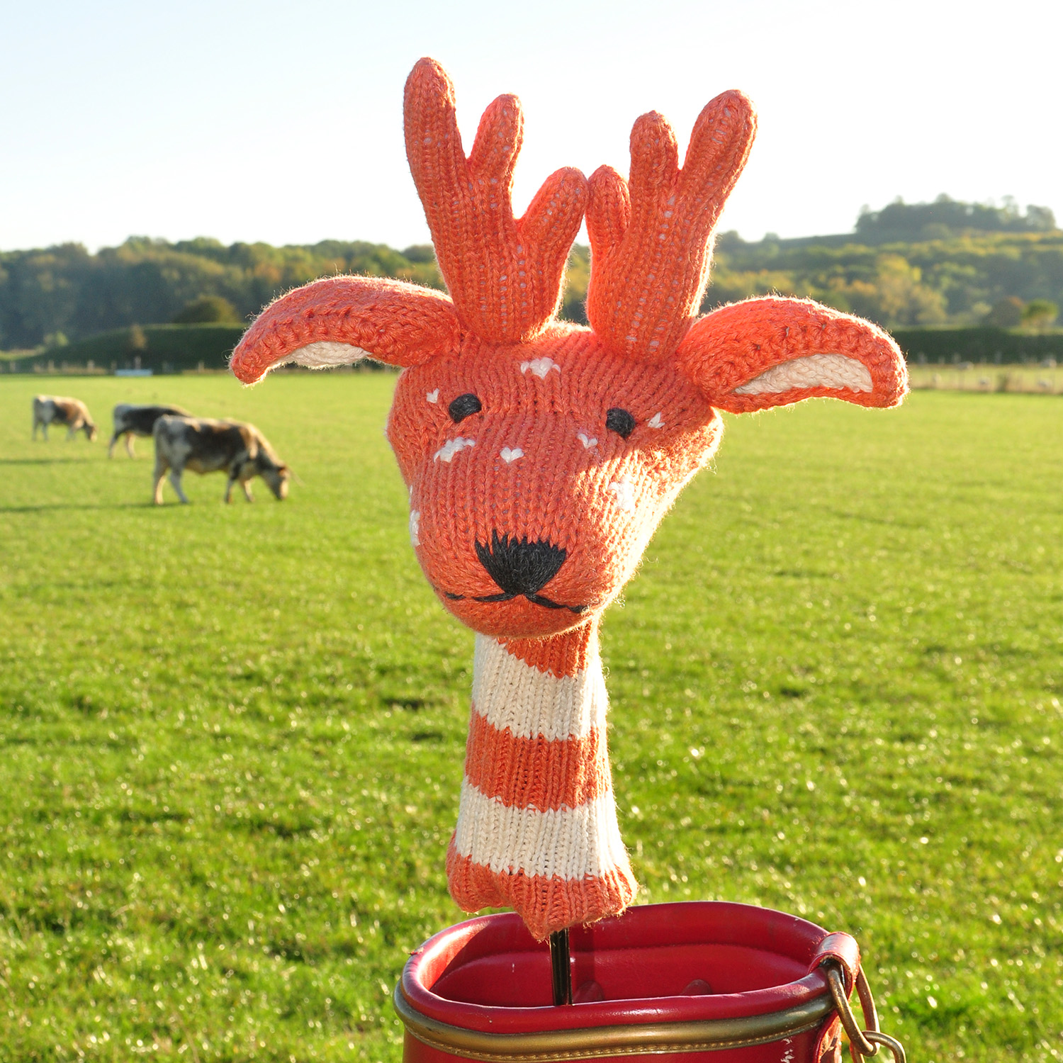 ChunkiChilli Reindeer Golf Club Cover