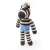 ChunkiChilli Hand Knitted Zebra Soft Toy