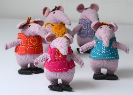 Hand Knitted Clangers