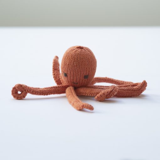 ChunkiChilli Orange Octopus Soft Toy