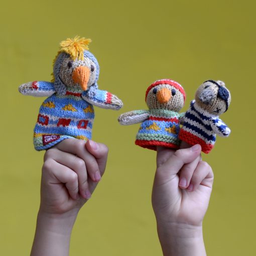Eagle Puppets in Organic Cotton