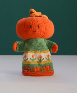 Pumpkin hand puppet