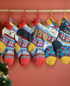 Colourful Pet Christmas Stockings
